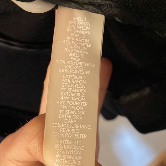 Calvin Klein multi material blazer size 8 - Picture 5 of 6